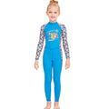 Kids Girls UV Protective Long Sleeve Sports Swimsuits childrensterritory