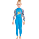 Kids Girls UV Protective Long Sleeve Sports Swimsuits childrensterritory