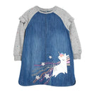 Girls' Full-Sleeve Printed Dresses For Summer childrensterritory