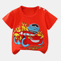 Summer Cartoon Design Children's T-Shirts childrensterritory
