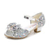 Kids Girls Shiny Bowtie Princess Sandals Wedding Shoes childrensterritory