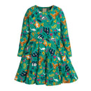 Girls' Full-Sleeve Printed Dresses For Summer childrensterritory
