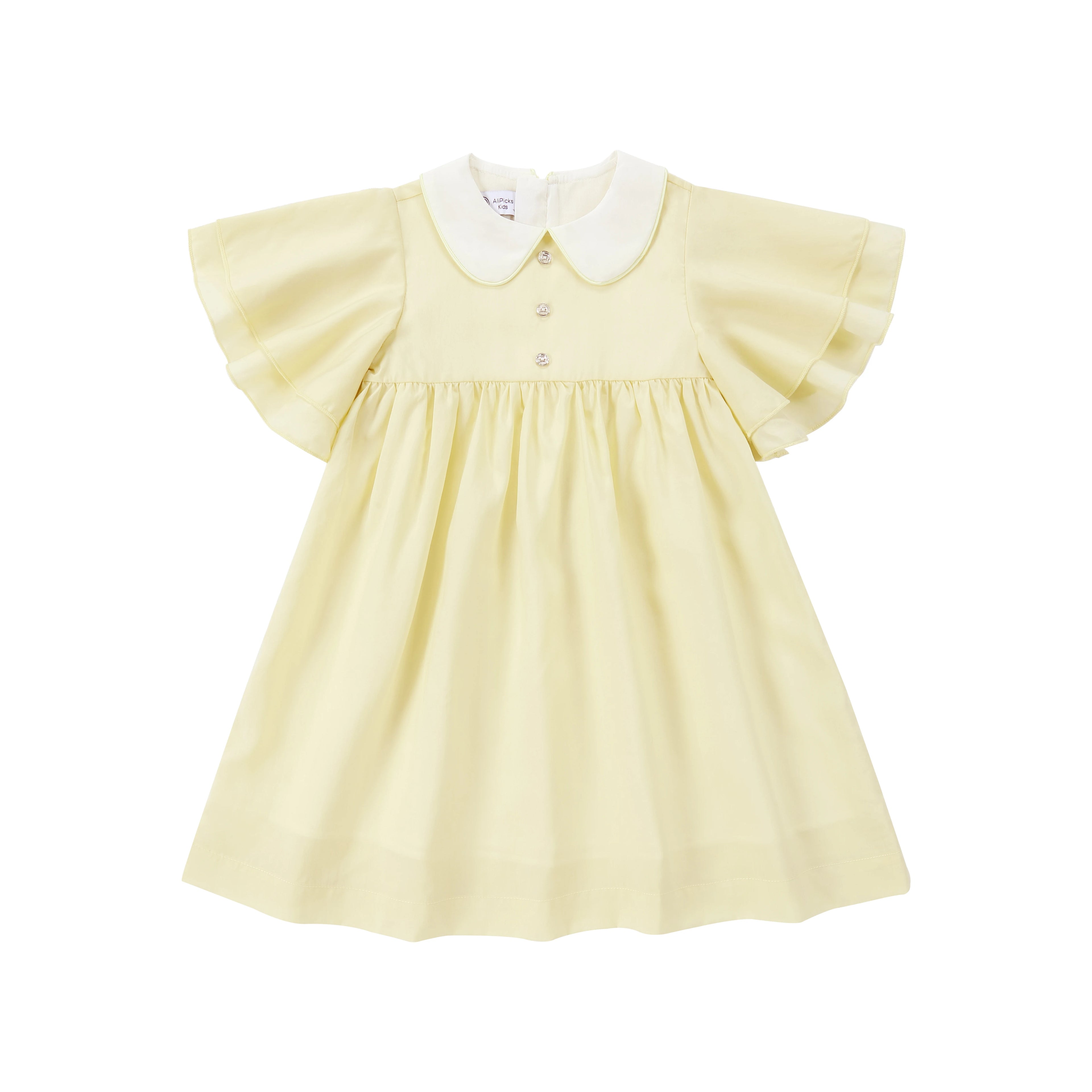 Collar Design Summer Casual Family Matching Outfits childrensterritory