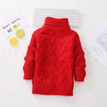 Kids Boy Girl Thick Knitted Turtleneck Sweaters childrensterritory