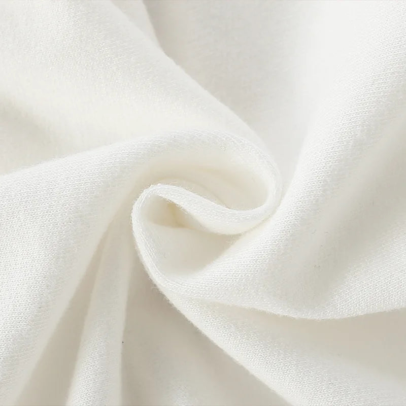 Girls White Casual Cotton Sweatshirts