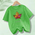 Short Sleeve Graphic Cotton Tees for Kids Boys Girls childrensterritory