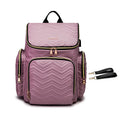 Waterproof Multifunctional Baby Diaper Bag with USB Charging
