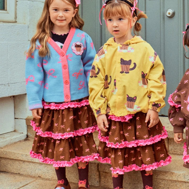 Little Girls Embroidery Dress and Beach Skirt Dresses