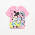 Half-Sleeves Cartoon Print Girls Cotton T-Shirts childrensterritory
