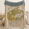 Kids’ Cartoon Print Soft Bedding Blanket childrensterritory