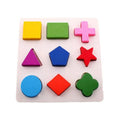 Kids Shape Matching Wooden Puzzle Educational Toys childrensterritory