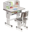 Adjustable Kids' Study Table and Chair Sets