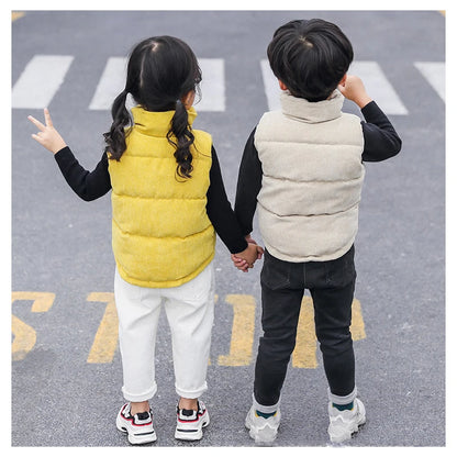Warm Thick Cotton Waistcoat for Kids childrensterritory