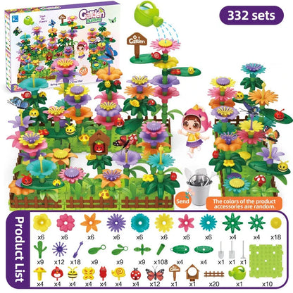 Educational Flower Garden Building Toys for Kids