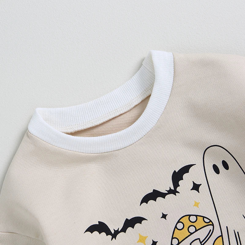 Infant Girl Long Sleeve Halloween Themed Bodysuit