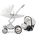 3-in-1 Egg-Shaped Baby Stroller with sleeping basket and seat childrensterritory