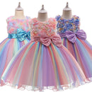 Baby/Kids Girls Colorful Flower Sequin Design Tutu Party Dresses childrensterritory