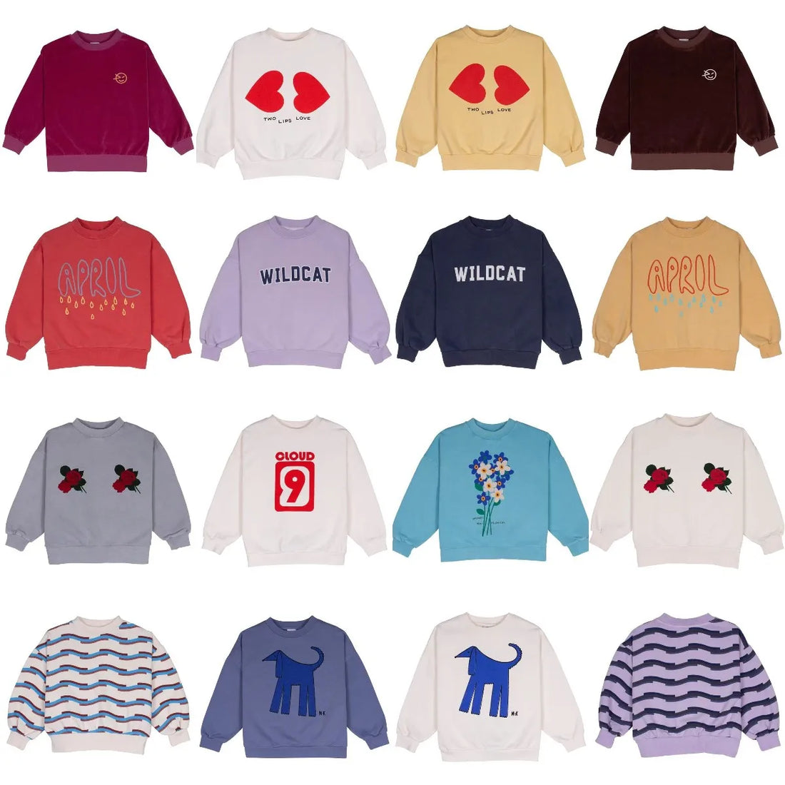 Autumn and Winter Printed Sweatshirt Pullover for Kids childrensterritory