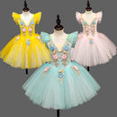 Little Girls' Ballet Dance Skirt Dress for Stage Performance childrensterritory