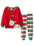 Cartoon Print Long Sleeves Kids Autumn Clothing Set childrensterritory