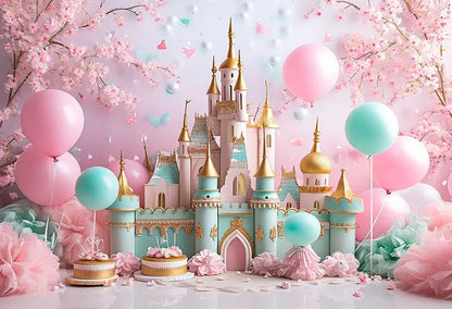 Floral Photography Background for Birthday Parties childrensterritory