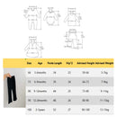 Girls' Solid Colour Elastic Casual Trousers childrensterritory