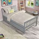 Twin Bed Frame with Headboard and Footboard childrensterritory