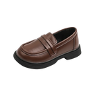 Kids Girls/Boys Round-toe Leather Shoes for Party childrensterritory