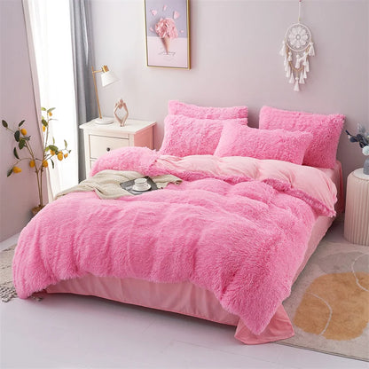 Three-piece Set of Cozy Bedding for Single and Double Beds childrensterritory