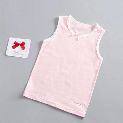 3pcs/lot Cartoon Design Teens Girls Tank Tops For Summer childrensterritory