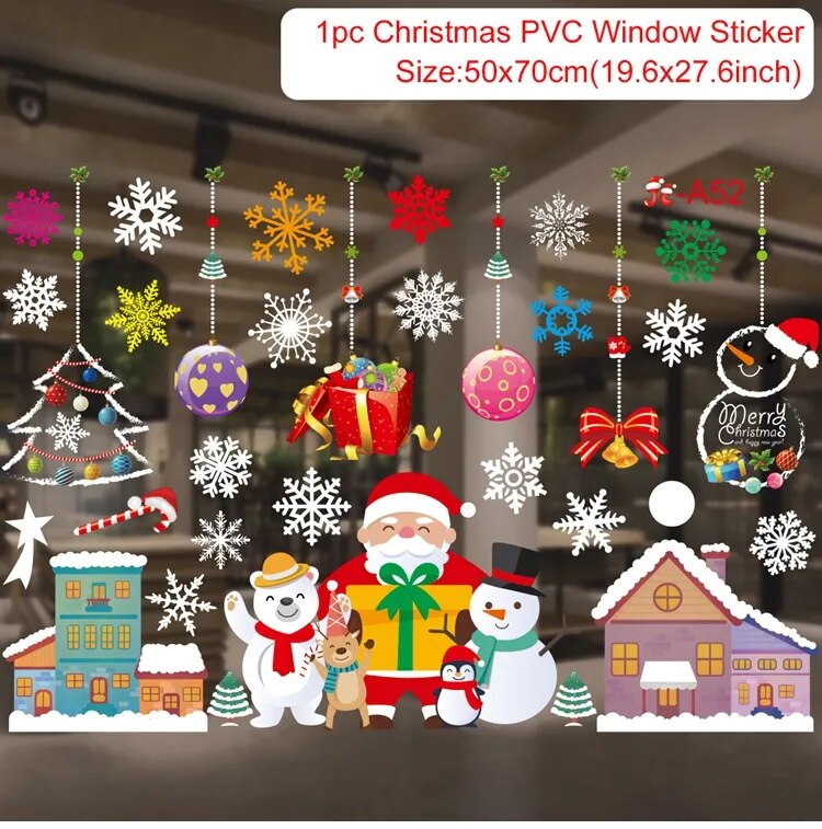 Kids Room Wall Decals for Christmas and New Year Decor childrensterritory