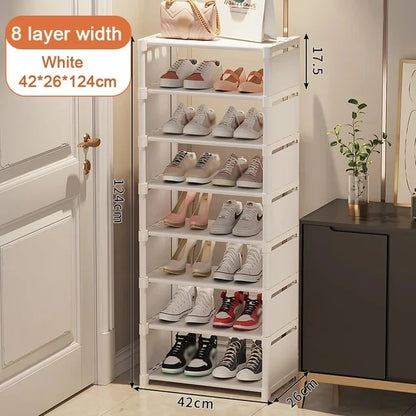 5 to 7-Layer Space-Saving Shoe Cabinet Shoe Organizer childrensterritory
