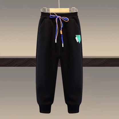 Kids Cartoon Bear Design Sweatshirt and Pant Tracksuit Set childrensterritory