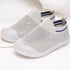 Kids Simple Mesh Knitting Breathable Outdoor Slip-on Sneakers childrensterritory