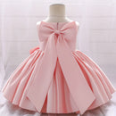 Baby/Kids Girls Bowknot Design Princess Birthday Party Dresses