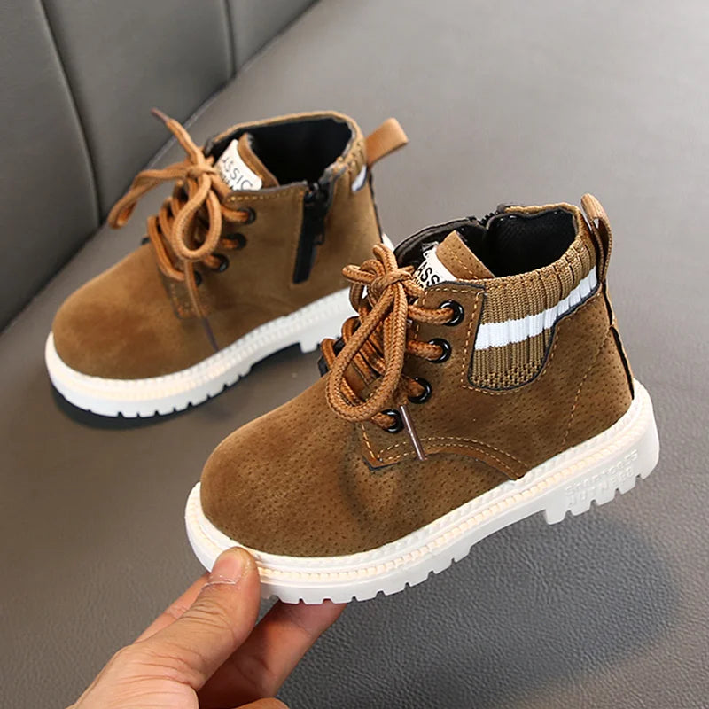 Casual Plush Warm Ankle Shoes for Kids childrensterritory