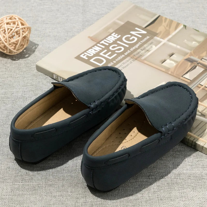 Kids Casual Breathable Leather Shoes for Spring Summer childrensterritory