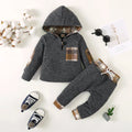 Boys' Long-Sleeved Warm Casual Clothing Set childrensterritory