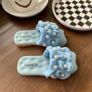 Korean Version Flat Summer Slippers for Kids Girls