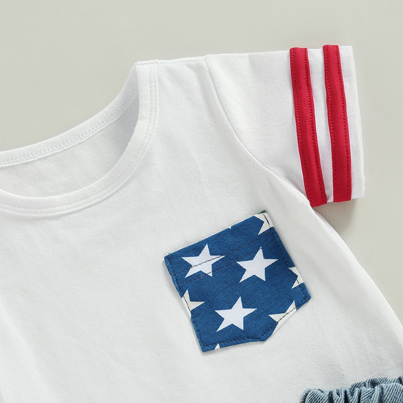 Toddler Unisex Independence Day Outfits childrensterritory