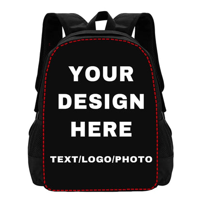 Personalized Large Capacity Kids School Bags with Your Photos Logo