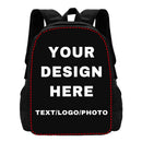 Personalized Large Capacity Kids School Bags with Your Photos Logo