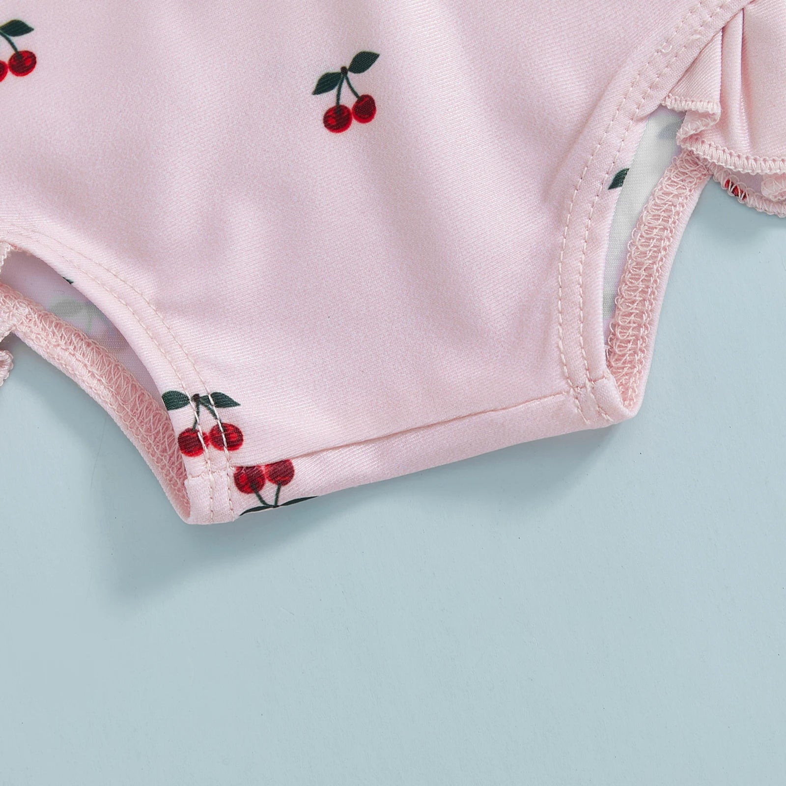 Kid Girl Long Sleeve O-Neck Zipper Swimwear in 2 Styles