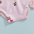 Kid Girl Long Sleeve O-Neck Zipper Swimwear in 2 Styles