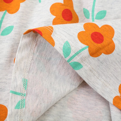 Kids Girls Floral Print Summer Holiday Dresses childrensterritory