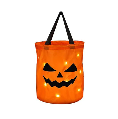 LED Light Halloween Trick or Treat Bucket Gift Basket childrensterritory