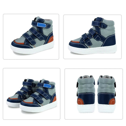 Toddler Sporty Tiptoe Leather Sneakers childrensterritory