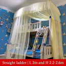 Bunk Bed Curtain Valance Canopy with Mosquito Nets childrensterritory