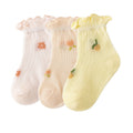 3Pair/lot New Thin Casual Baby/Toddler Summer Socks childrensterritory