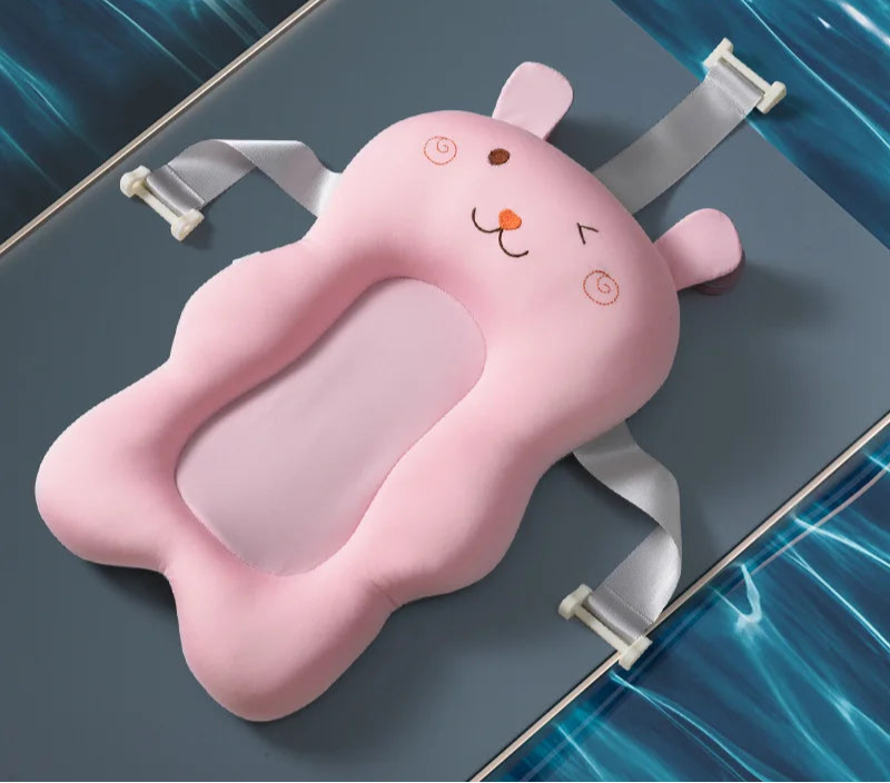 1pc Cartoon Design Portable Baby Non-Slip Bath Pad